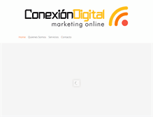 Tablet Screenshot of conexiondigital.com.ar